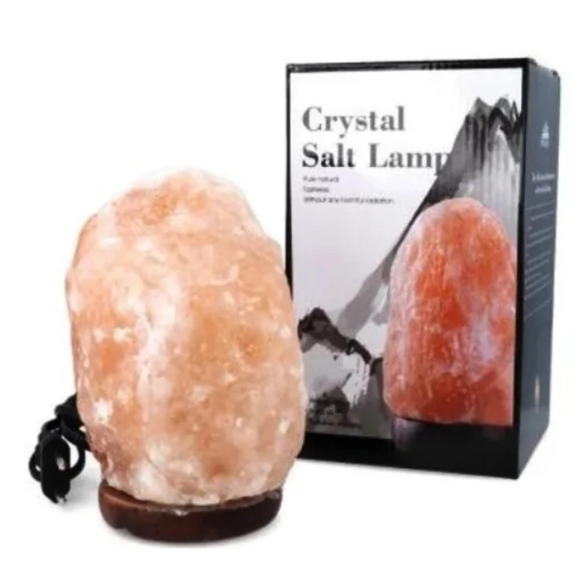 Lámpara de Sal del Himalaya - Luz que calma, aire que sana