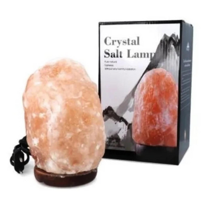 Lámpara de Sal del Himalaya - Luz que calma, aire que sana