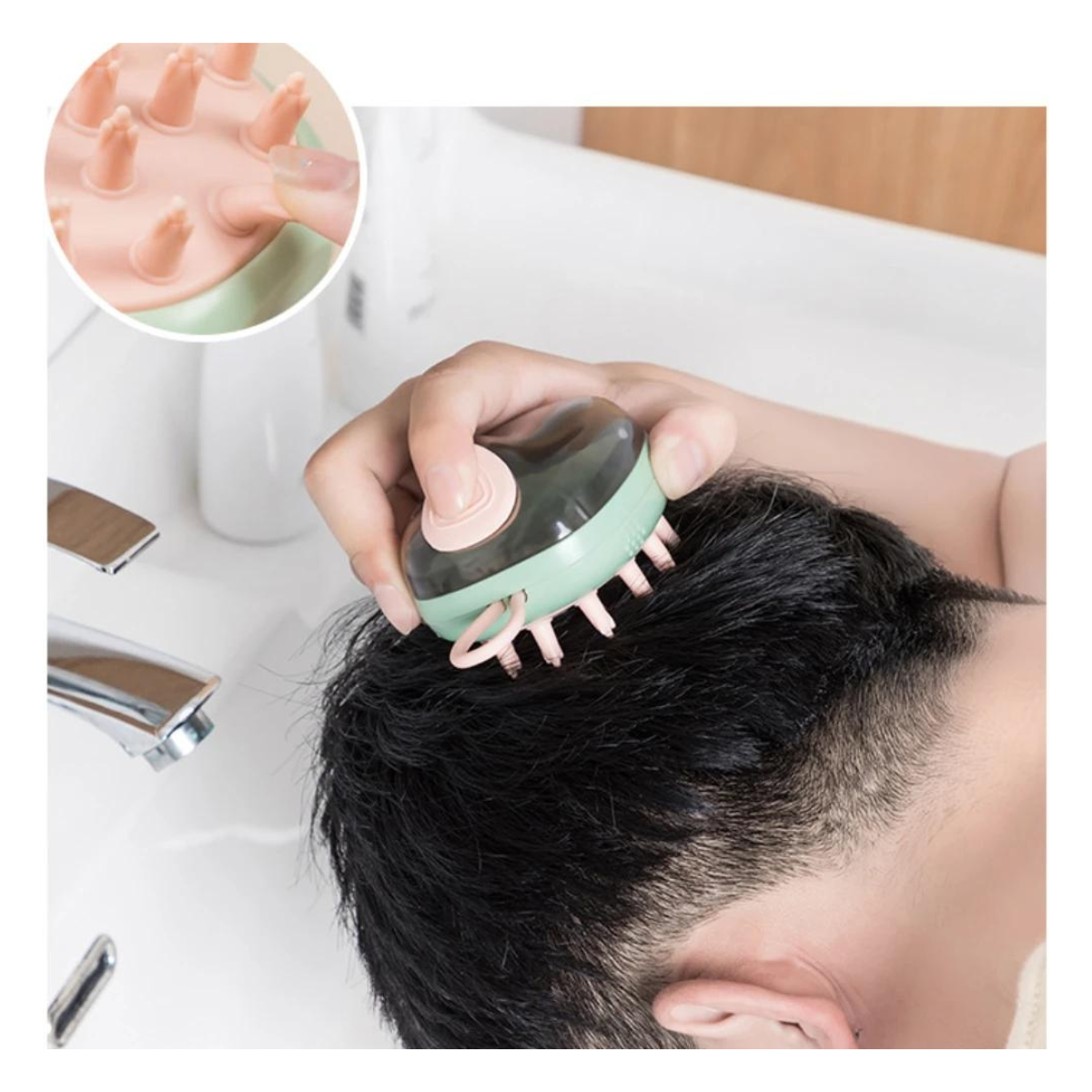Shampoo Cubre Canas 400 ML + Cepillo Jabonero Capilar