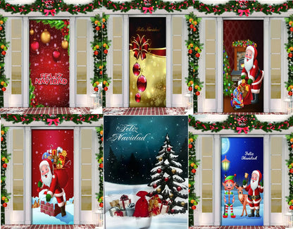 Cobertor Navideño para Puertas 2x1 - Déjate llevar por los Diseños Sorpresas