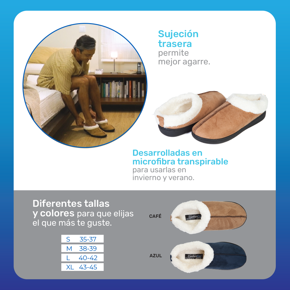 Confort Max - Siente el descanso en cada paso.