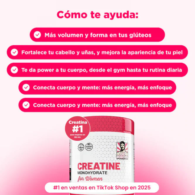 FemmePower® Creatina Monohidratada