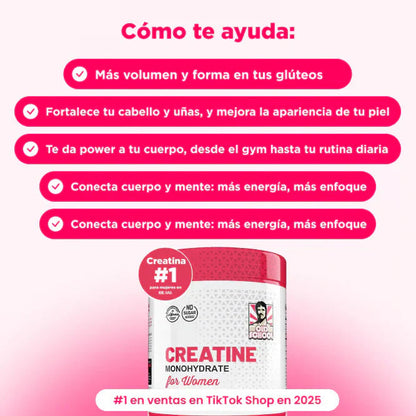 FemmePower® Creatina Monohidratada