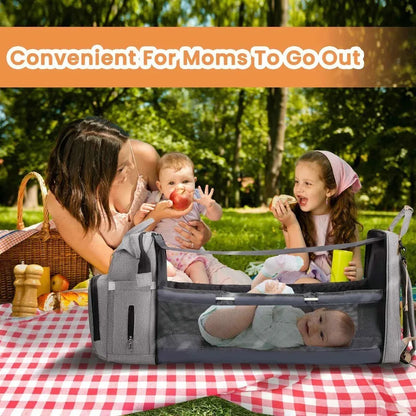 Mochila 3 en 1 Baby – Comodidad y Estilo para Mamás Modernas