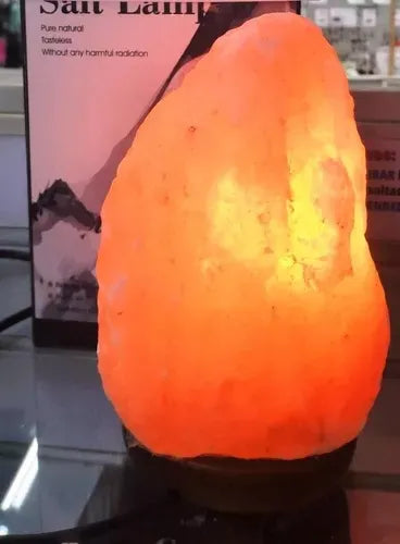 Lámpara de Sal del Himalaya - Luz que calma, aire que sana