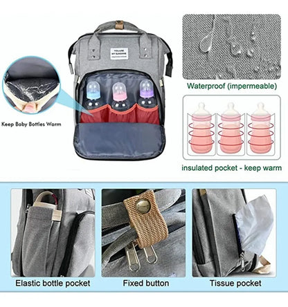 Mochila 3 en 1 Baby – Comodidad y Estilo para Mamás Modernas