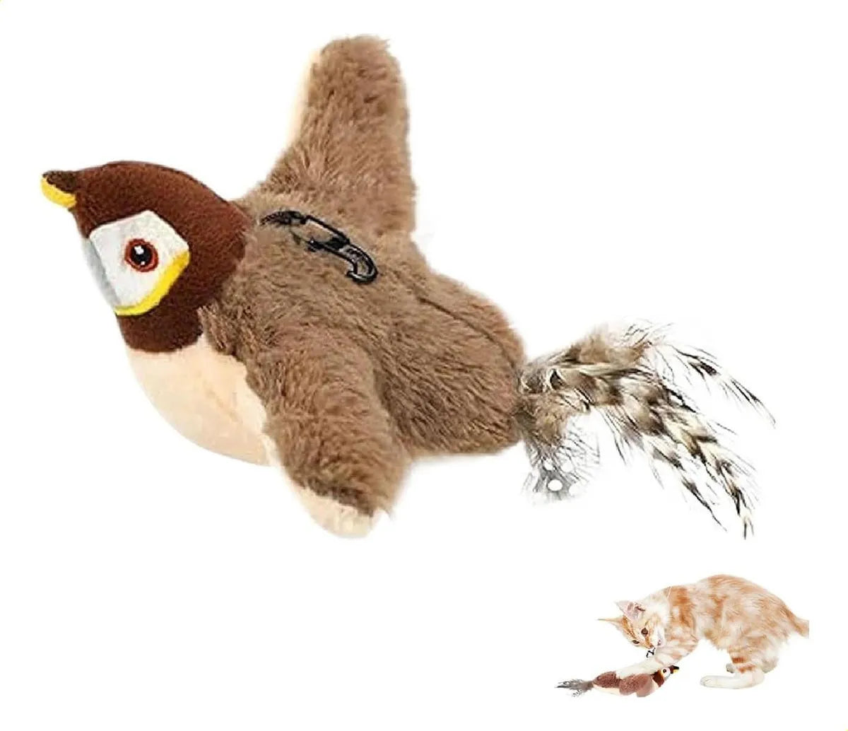 Pájaro Juguete de caza - La diversión que tu mascota necesita