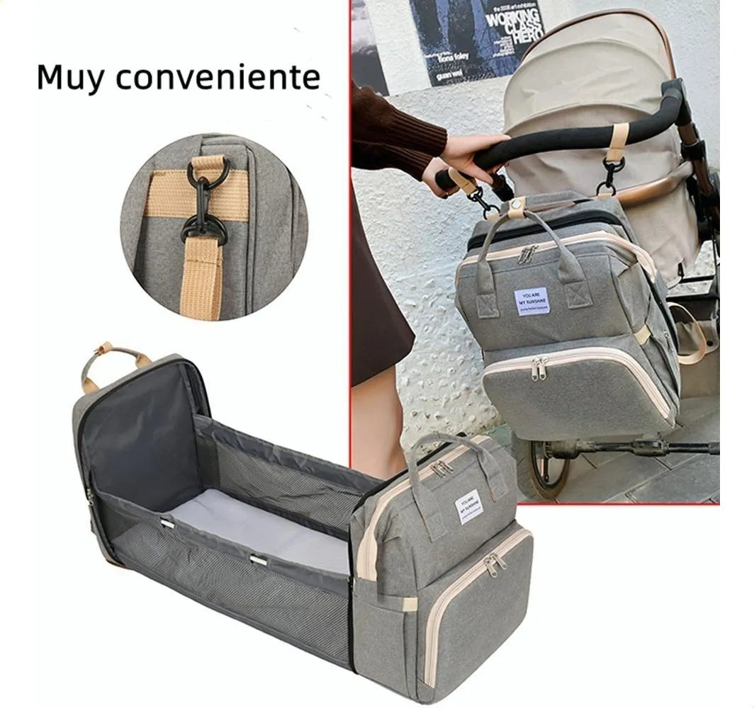 Mochila 3 en 1 Baby – Comodidad y Estilo para Mamás Modernas