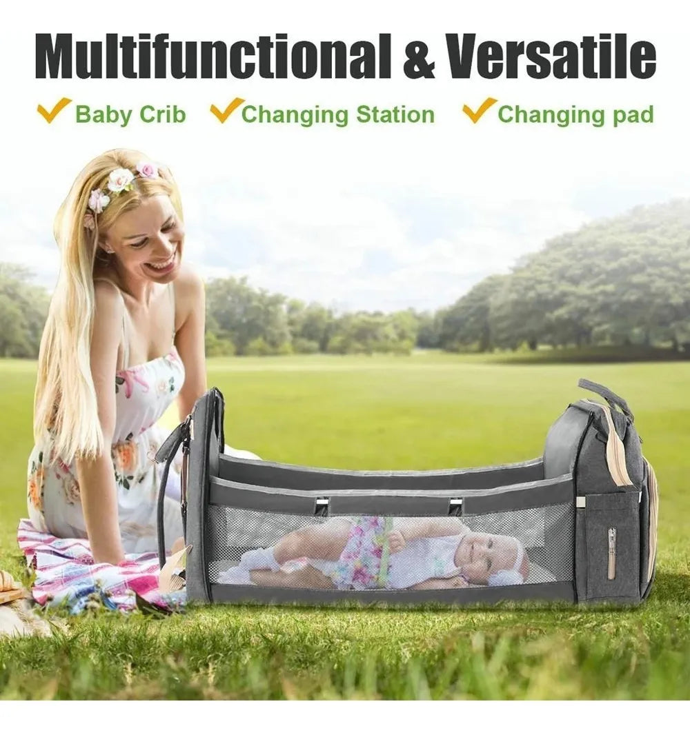 Mochila 3 en 1 Baby – Comodidad y Estilo para Mamás Modernas