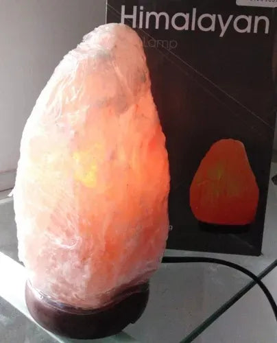 Lámpara de Sal del Himalaya - Luz que calma, aire que sana