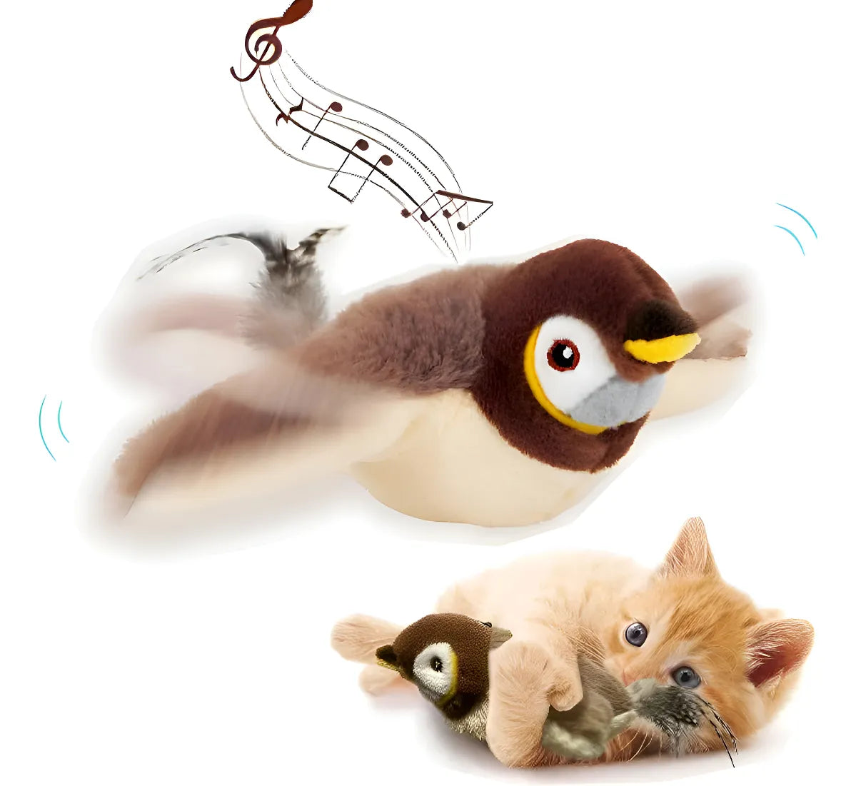 Pájaro Juguete de caza - La diversión que tu mascota necesita