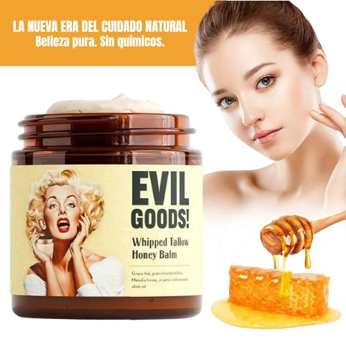 Bálsamo de Miel y Sebo Batido – Hidratación y Nutrición Natural para tu Piel