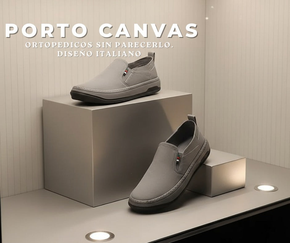 Zapato Ortopédico Porto Canvas - Elegancia y Alivio