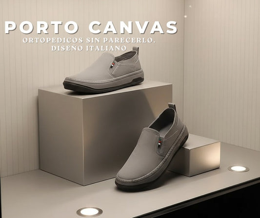 Zapato Ortopédico Porto Canvas - Elegancia y Alivio