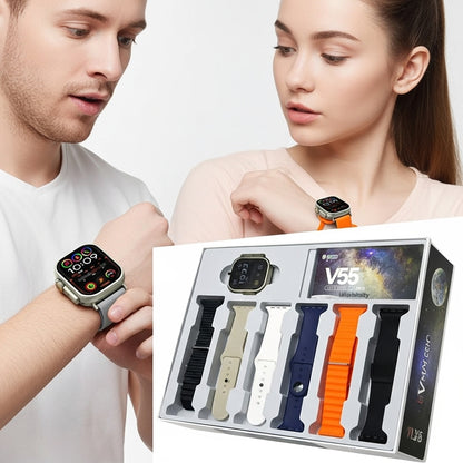 SmartWatch V55 Ultra Infinity + 8 correas