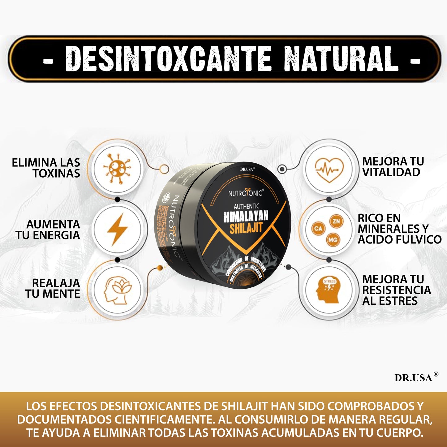 Shilajit Suplemento Poderoso y Ancestral